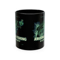 Arizona Fishing Company Black Ceramic Mug