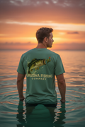 Arizona Fishing Company Seafoam Green Bass T-Shirt